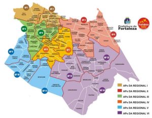 Mapa de Fortaleza