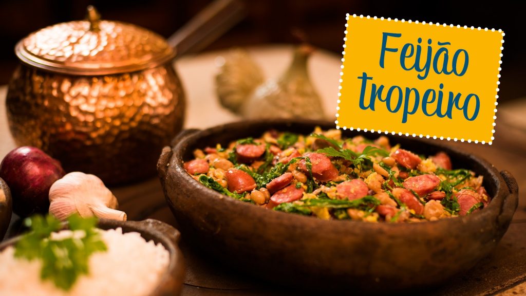 El feijao de tropeiro es un plato tradicional del sureste de Brasil.