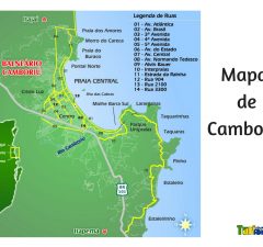 Mapa de Camboriú